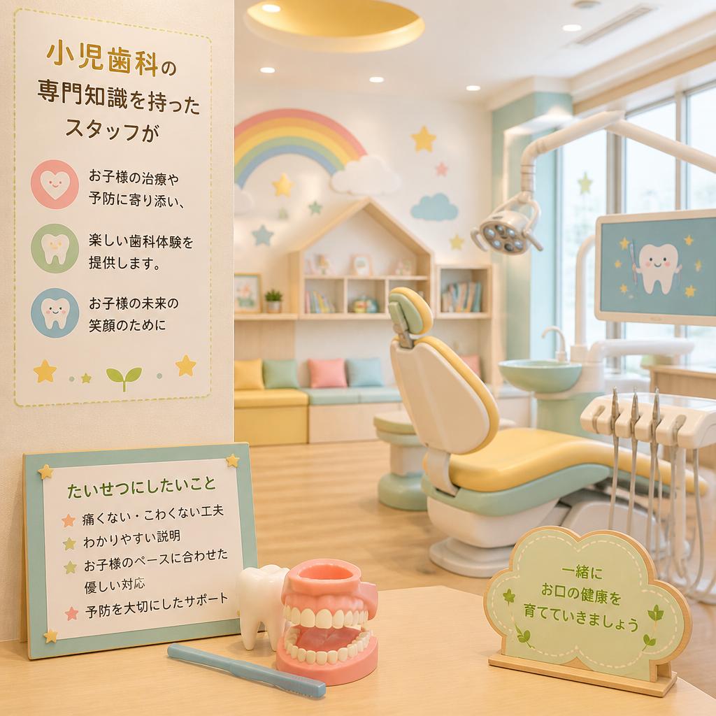 お子様の歯科治療に注力