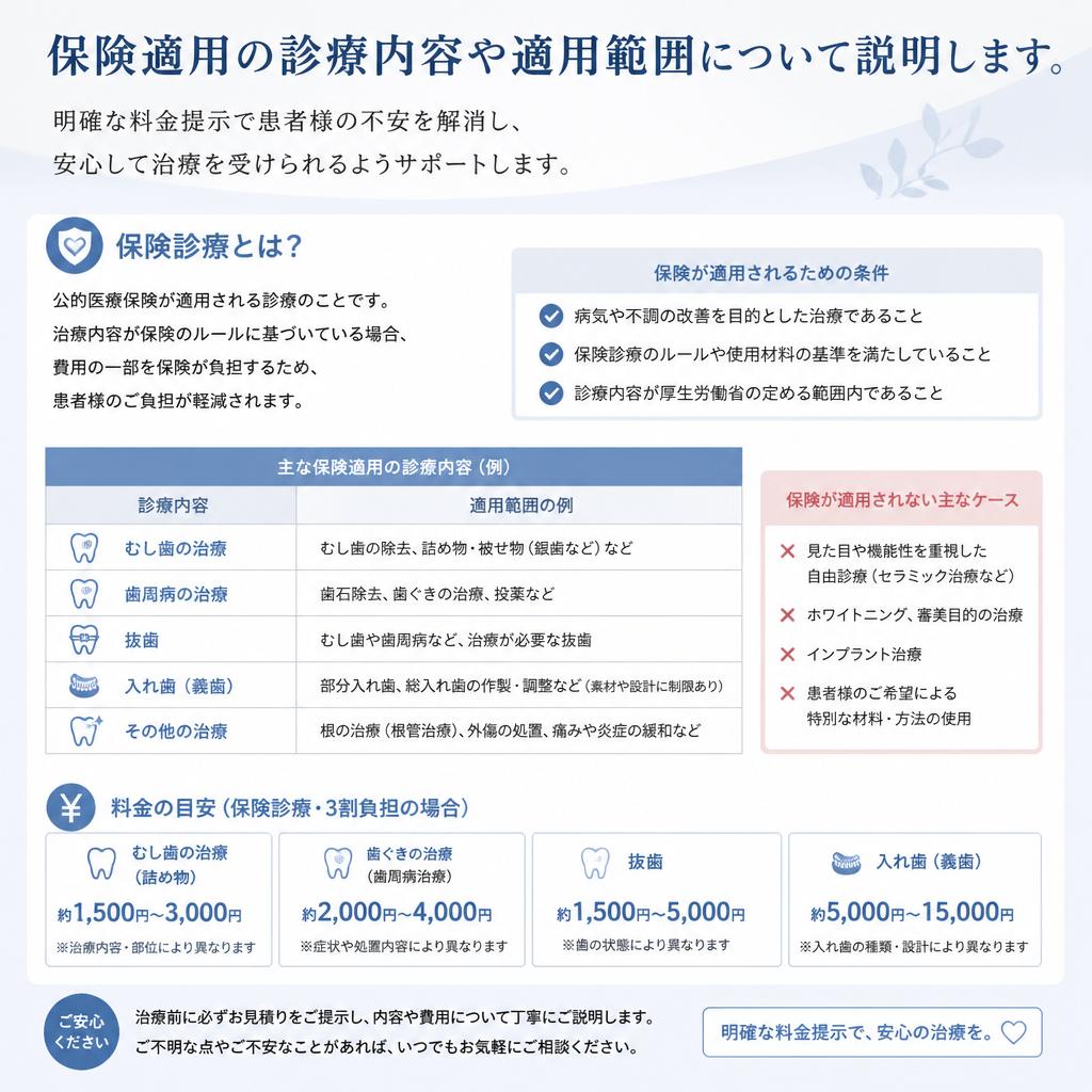 保険適用の相談窓口