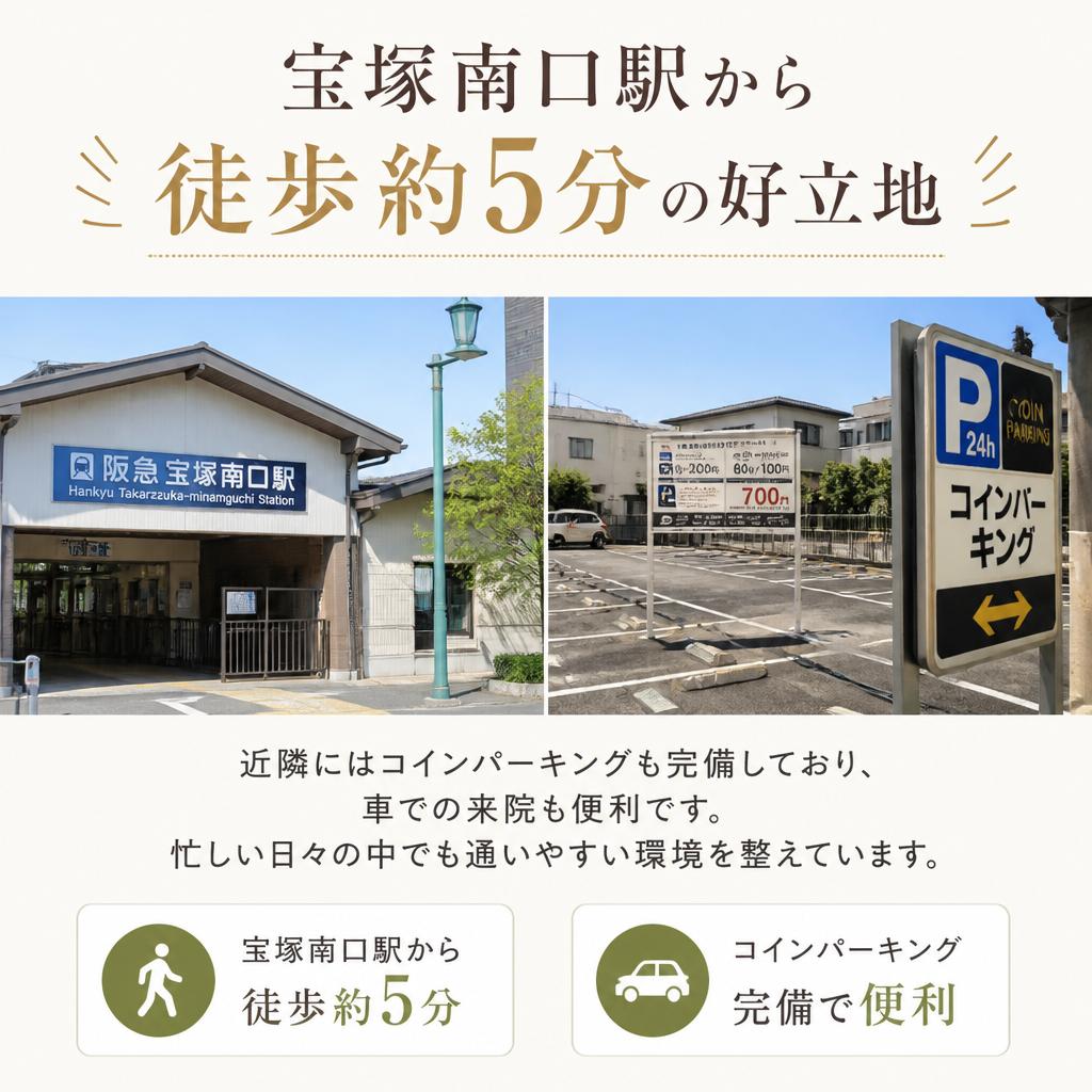 通いやすい立地とアクセス